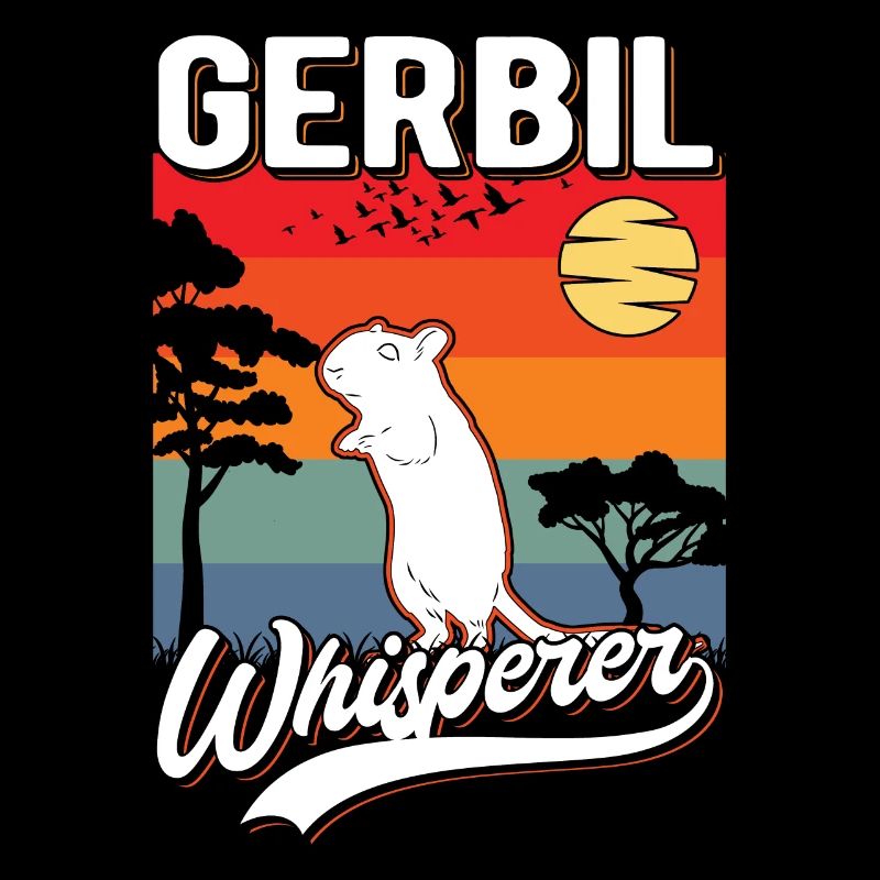 Gerbil Flüsterer Gerbil Whisperer Rennmaus