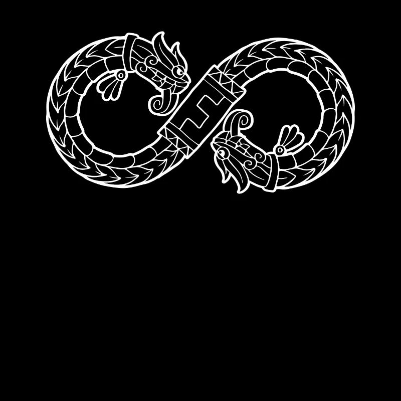 Aztec snake with two heads Two-headed Sc
