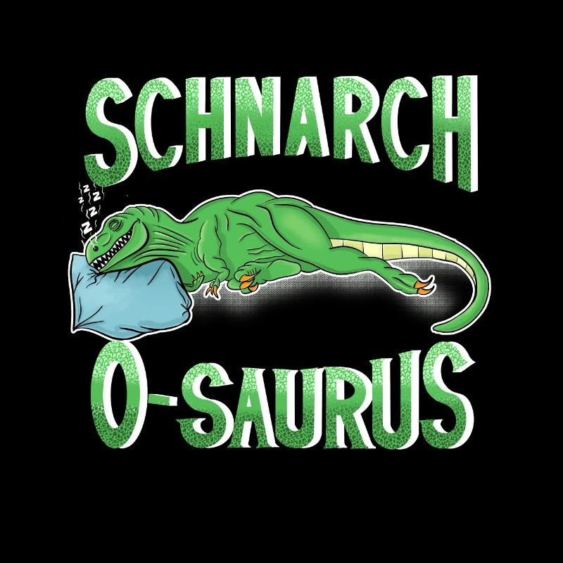 Schnarch O Saurus der schnarchende T-Rex
