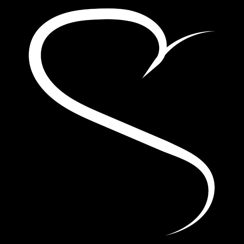 Half Heart White Design