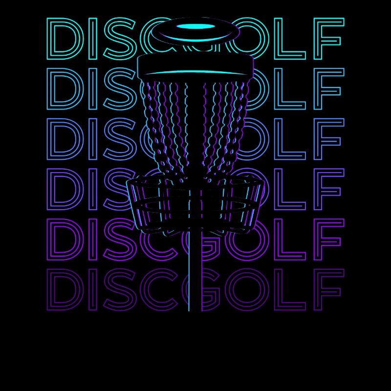 Disc Golf Retro Cadeau