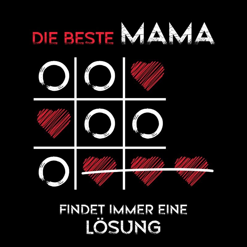 Die beste Mama findet immer eine Lösung Muttertag