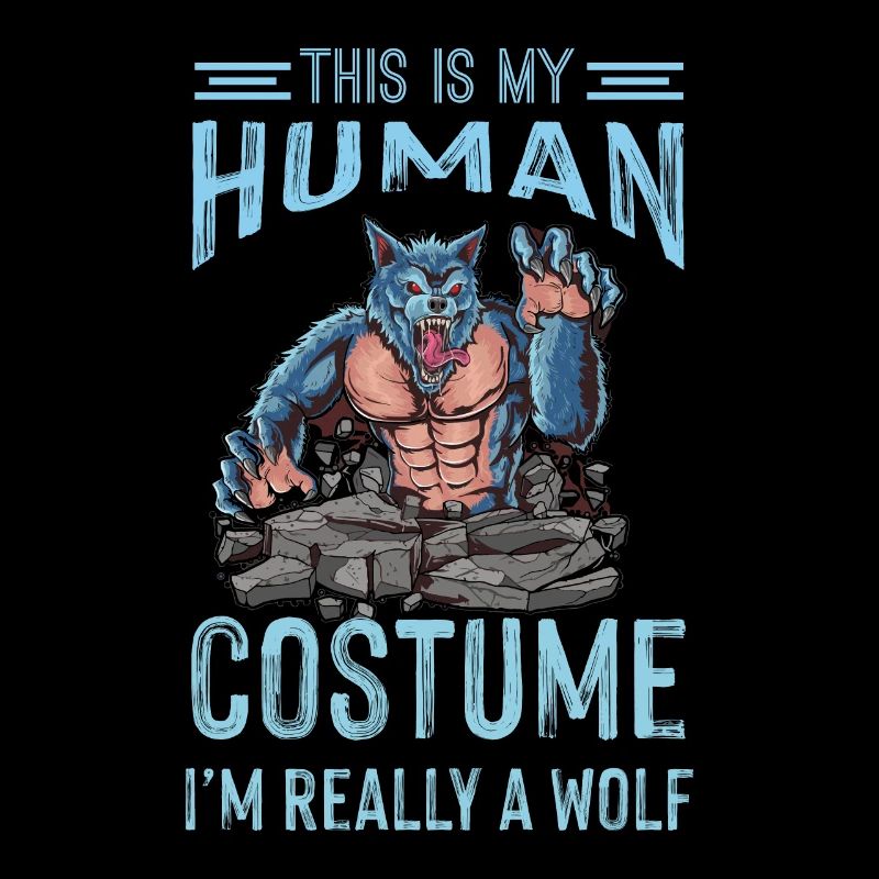 Wolf Kostüm Werwolf Wildhund Wölfe