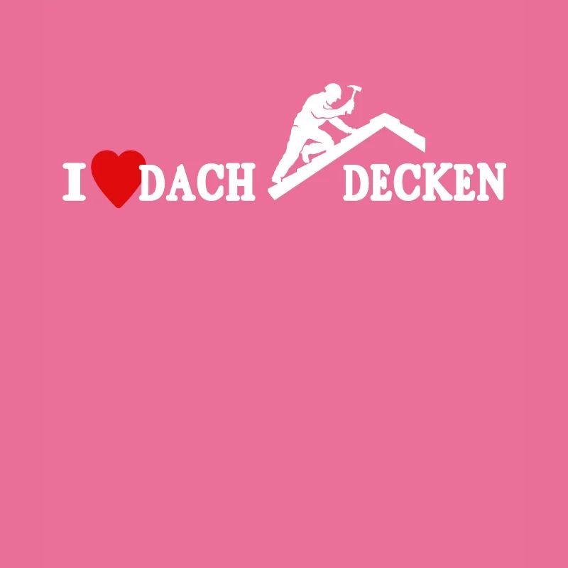 Dachdecker Dachdecken Dach Decken