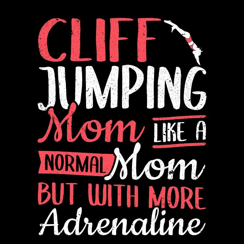 Cliff Jumping Maman avec plus d’adrénaline Cliff Jump