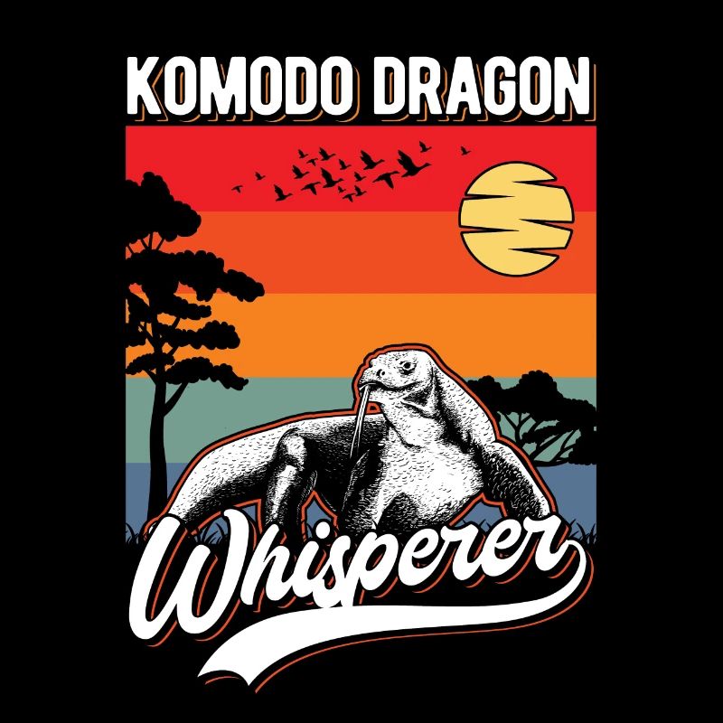Komodowaran Flüsterer Komodo Dragon Whisperer