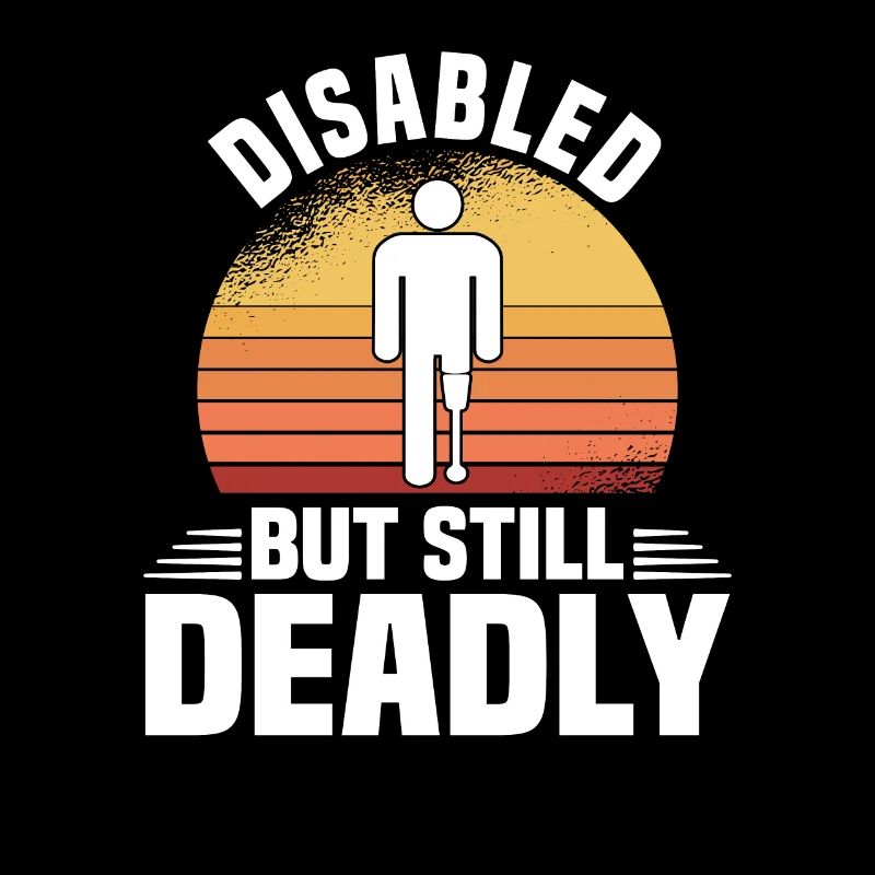 Amputiert Invalide Prothese Handicap Rollstuhl