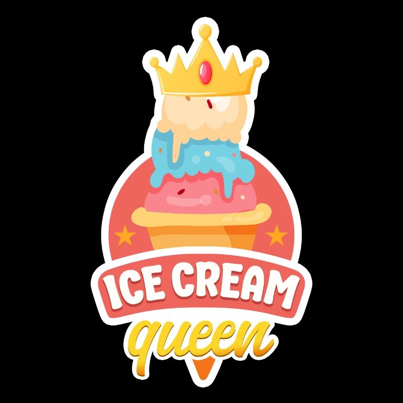 Crème glacée Cone Crown Crème glacée
