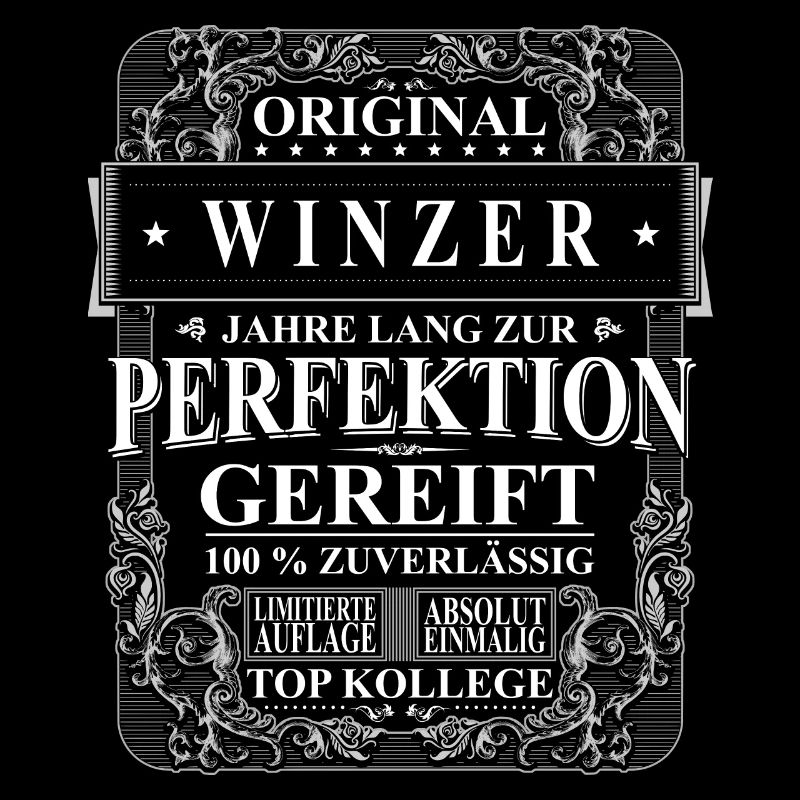 Original Winzer Kollegen Geschenk Vintage