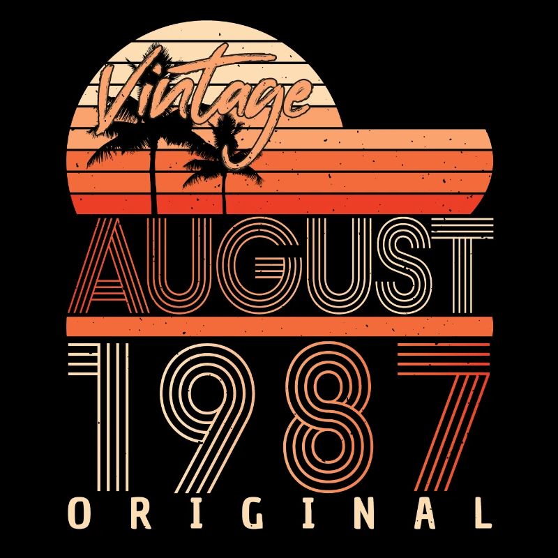 Août 1987 Idée cadeau