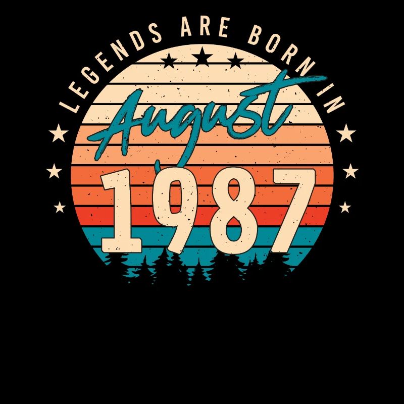 Geboren 1987 Im August