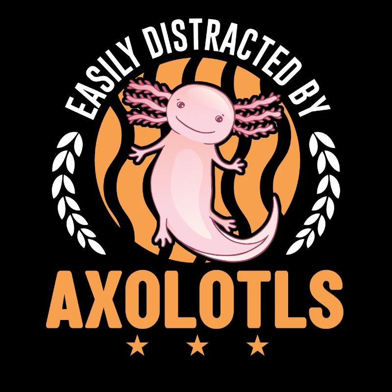 Easily distracted by Axolotls Tail Luch