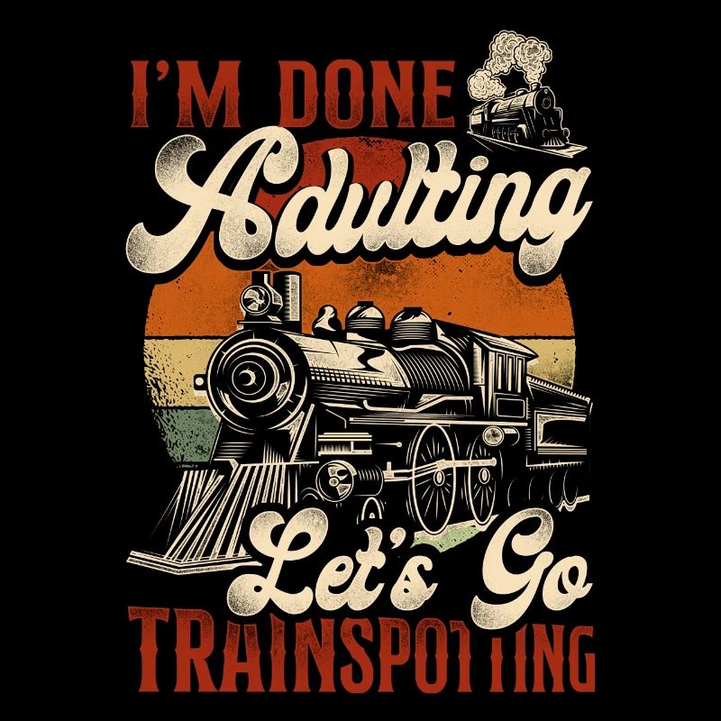 Steam Train Driver Trainspotting