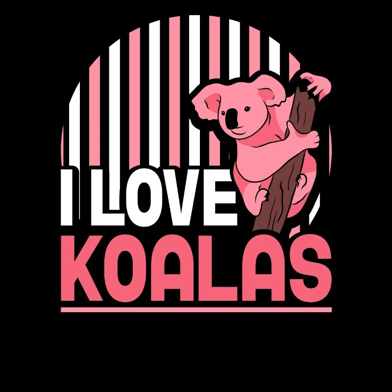 Ich Liebe Koalas Koalabär Tier Koala Süß