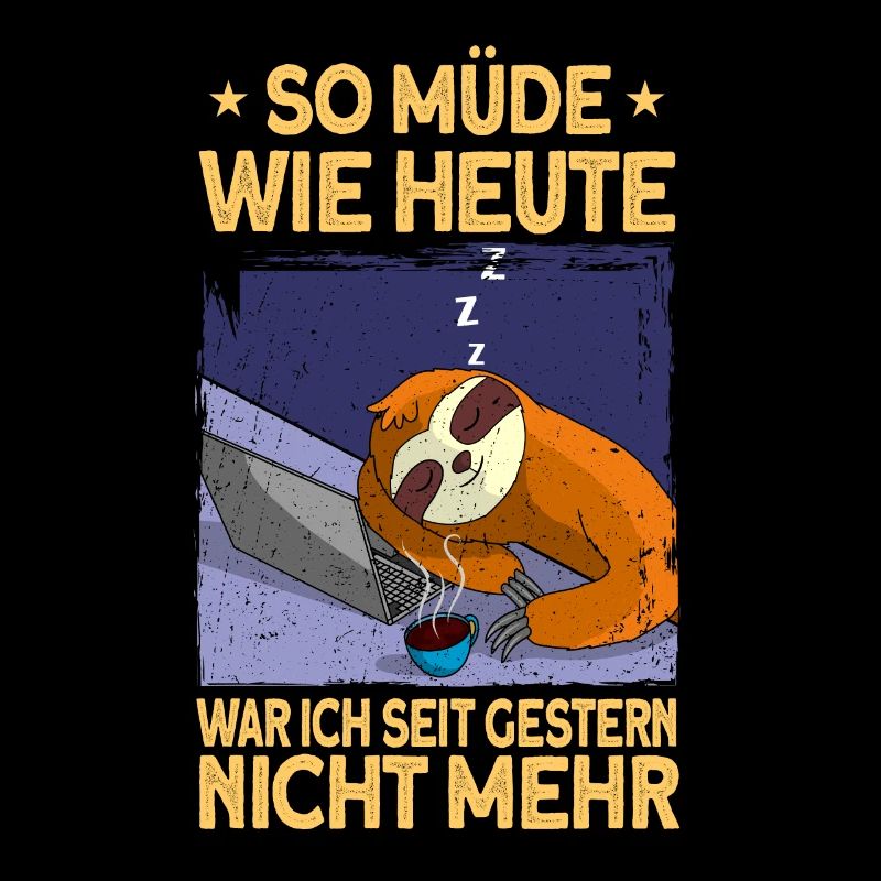 Faultier Geschenk Faultier Sprüche