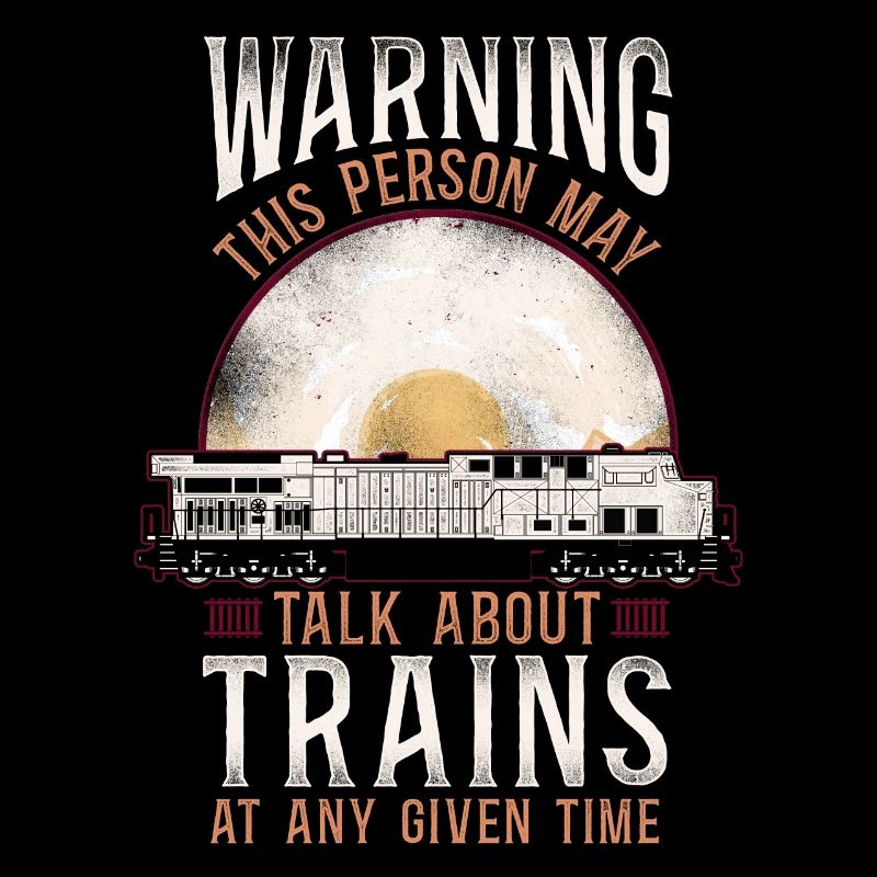 Freight Diesel Train Driver
