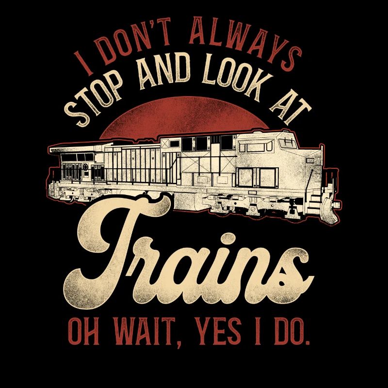 Freight Diesel Train Driver