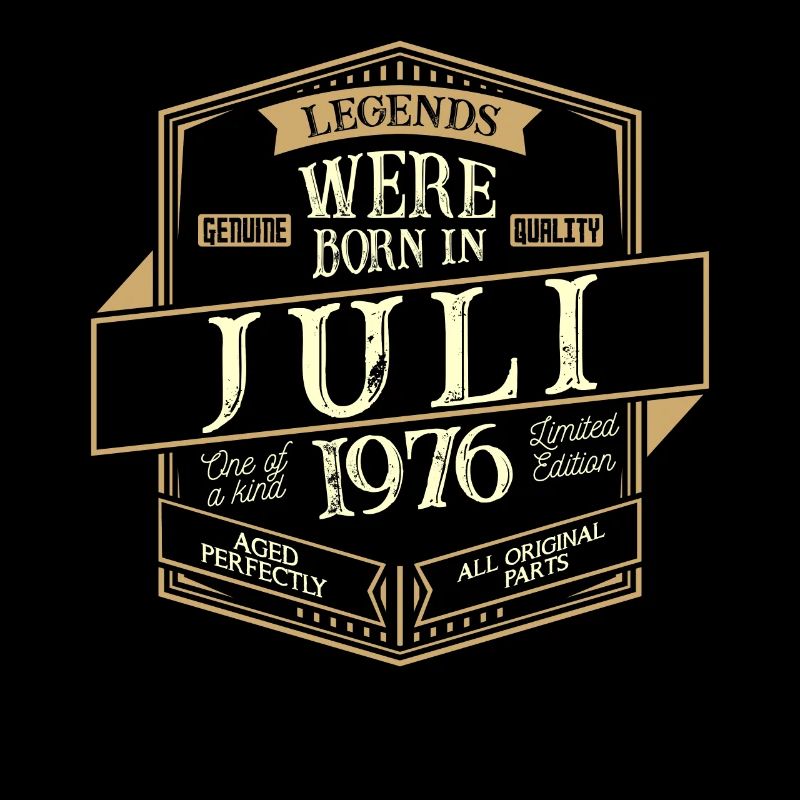 Juli 1976 Geburtstag Mann