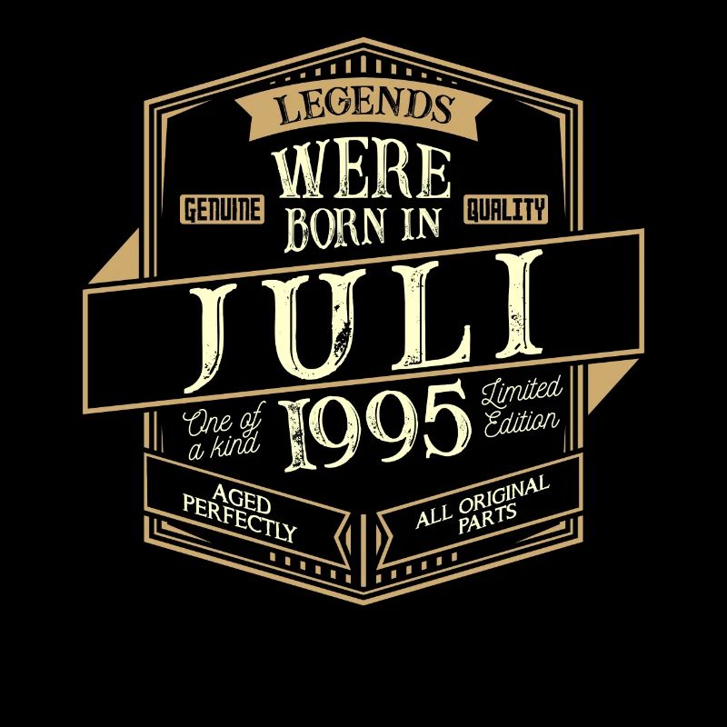 Juli 1995 Geburtstag Mann