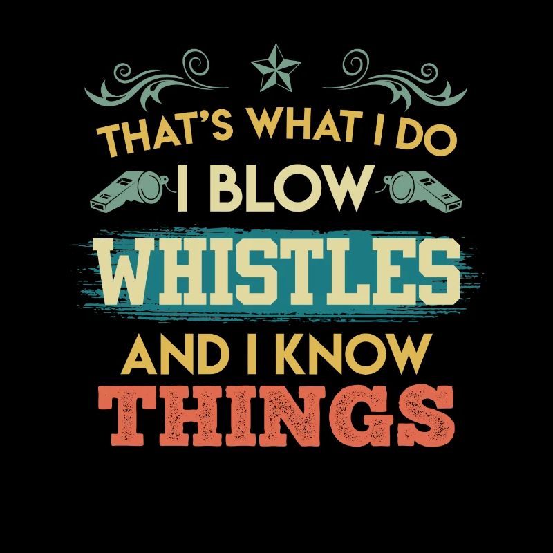 Referee whistle & know things