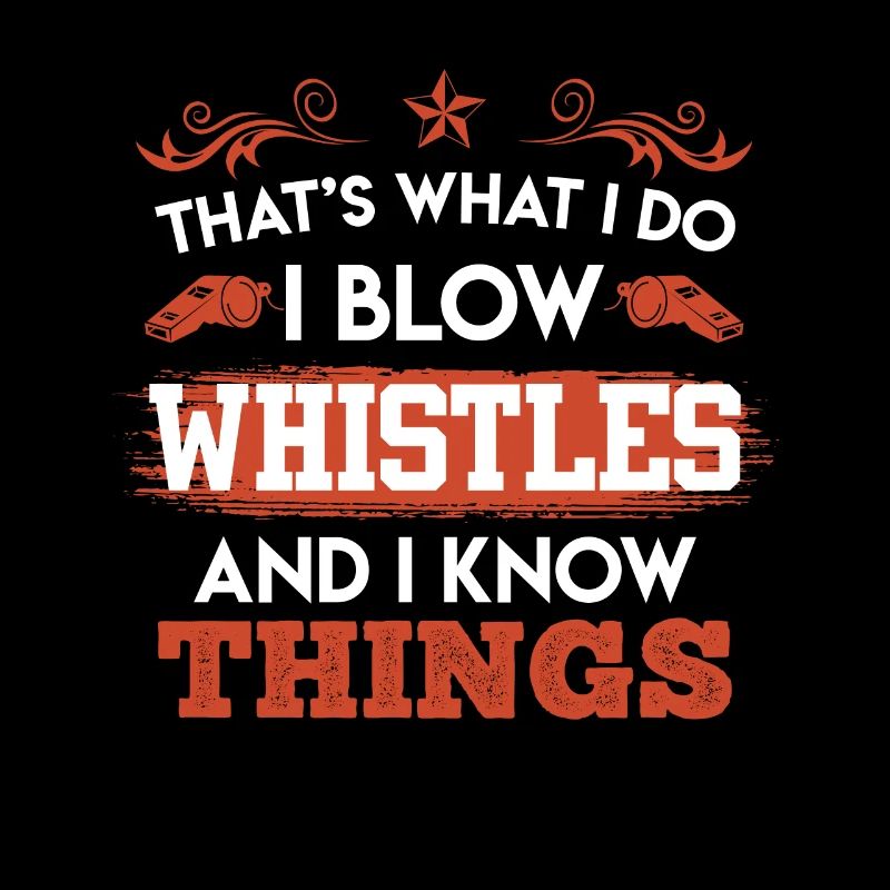 Referee whistle & know things