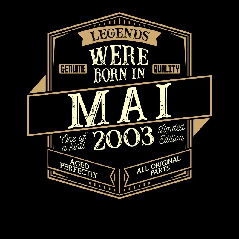 Mai 2003 Geburtstag Mann