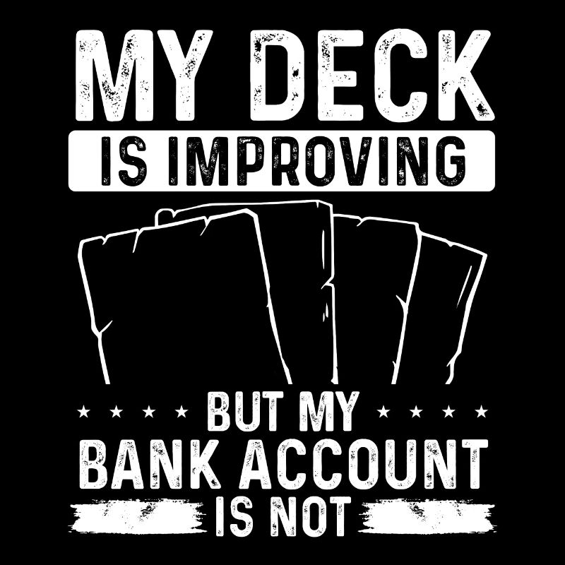 Jeu de cartes à collectionner le jeu de compte bancaire Deck