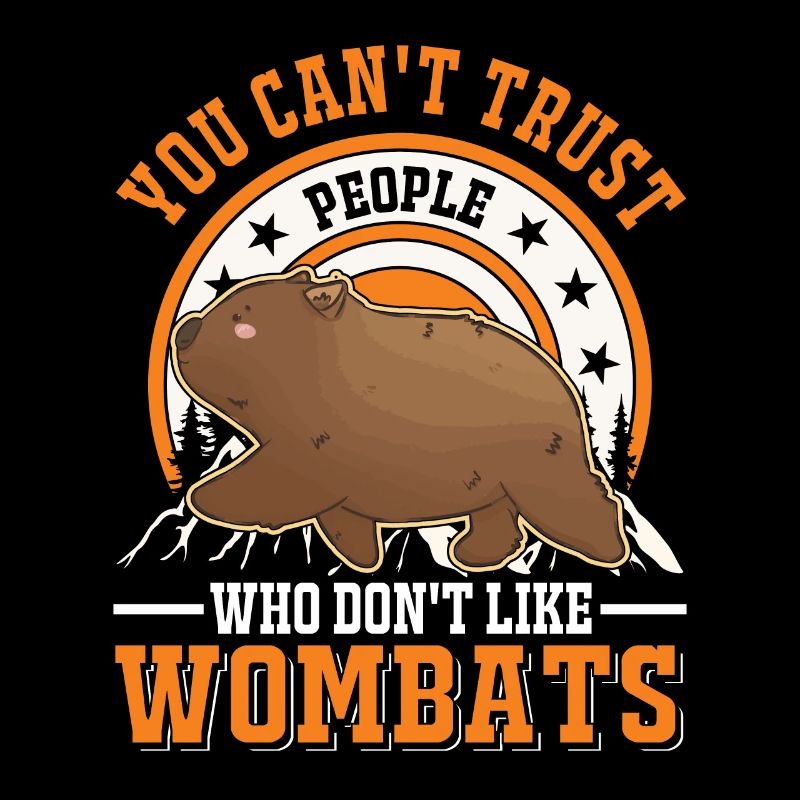 Wombat australien