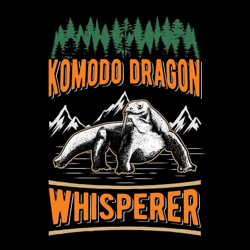Komodowaran Flüsterer Komodo Dragon Whisperer
