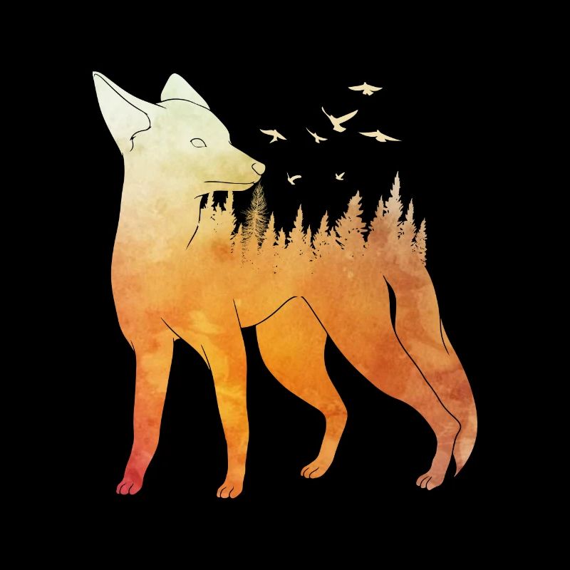 Fuchs Walddesign Fuchsjäger Jagd