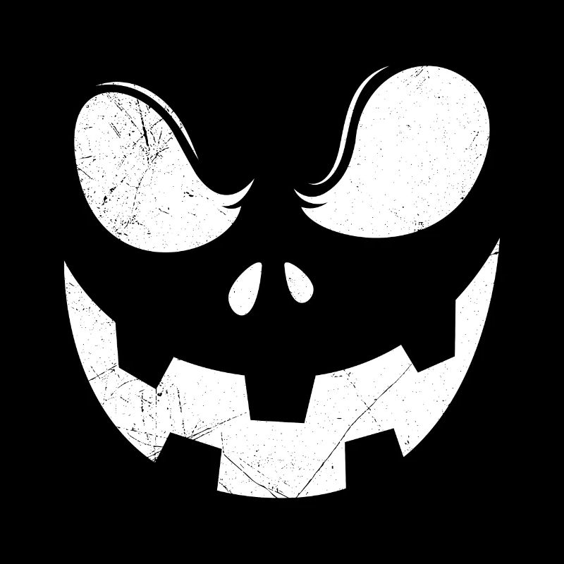 Visage de citrouille Halloween