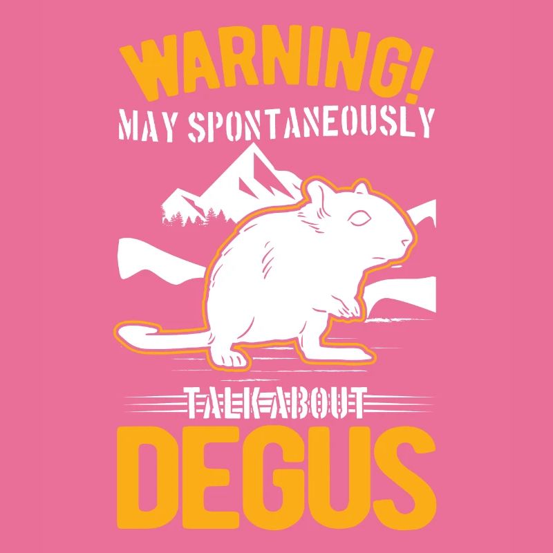 Warning May spontaneously talk about Degus