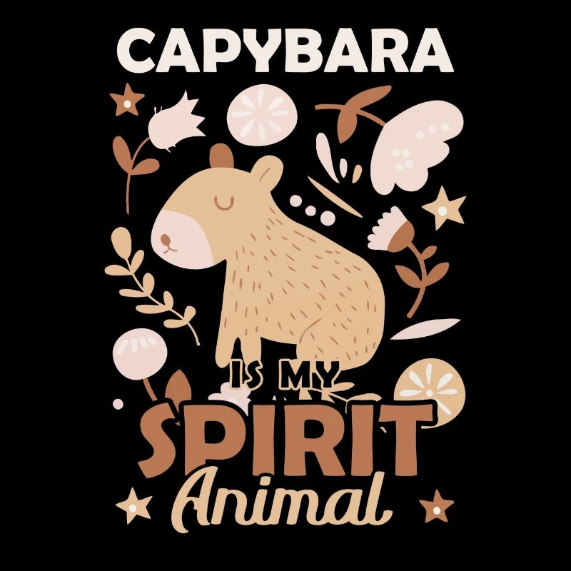 Capybara d’automne est mon Animal Capybara