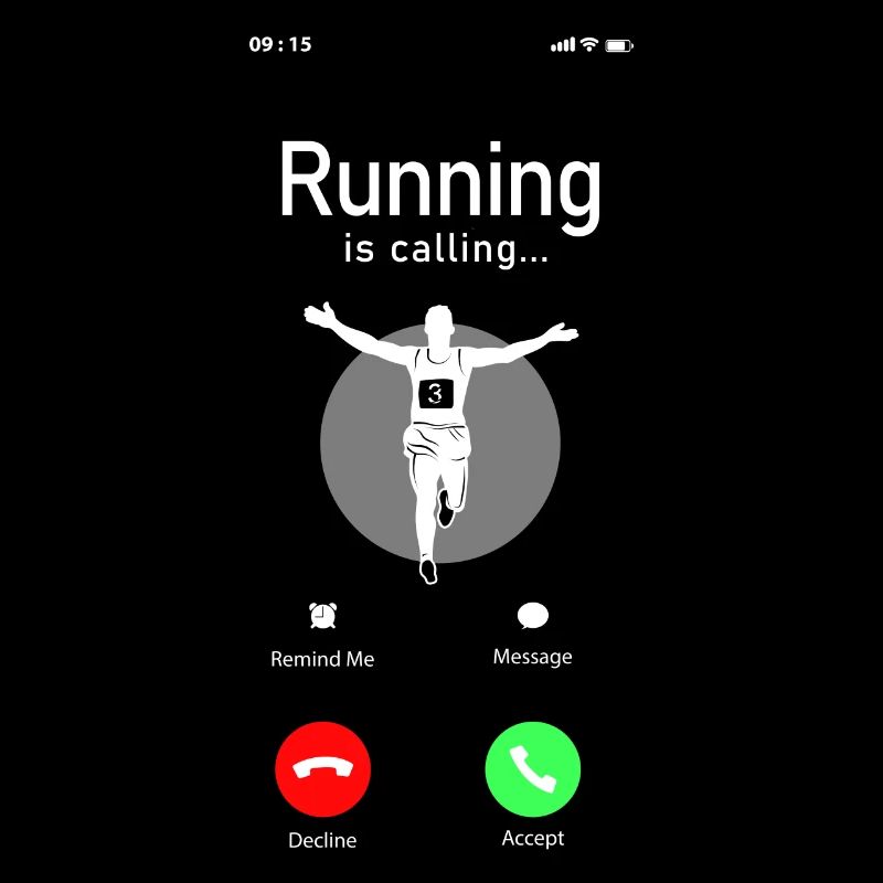 Running Runner Half Marathon Téléphone