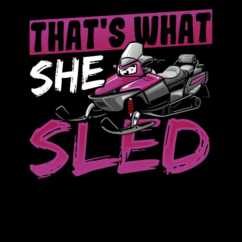 Snowmobile Riding Design for a