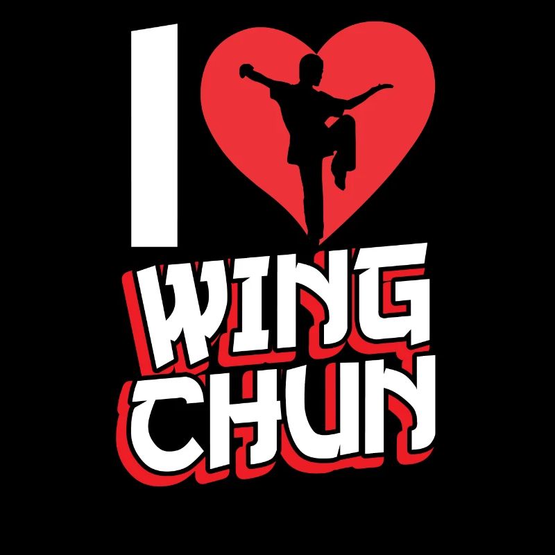 Ich Liebe Wing Chun Kampfkunst Trainer Kampfsport