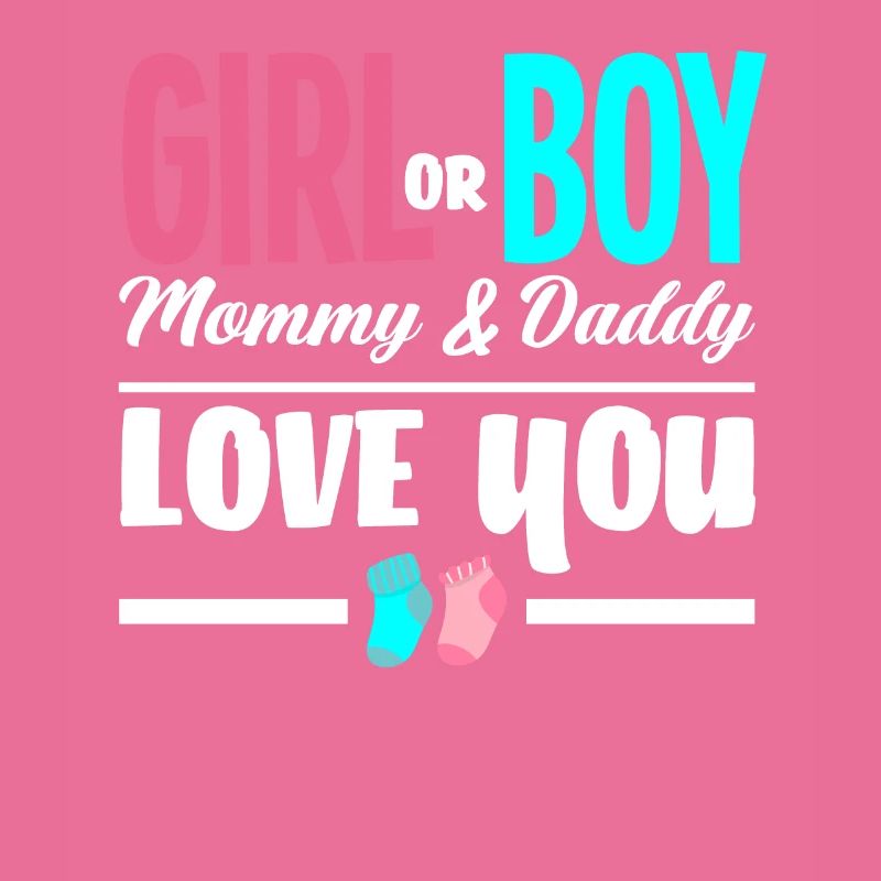Mädchen Oder Junge Mama Und Papa Lieben Dich