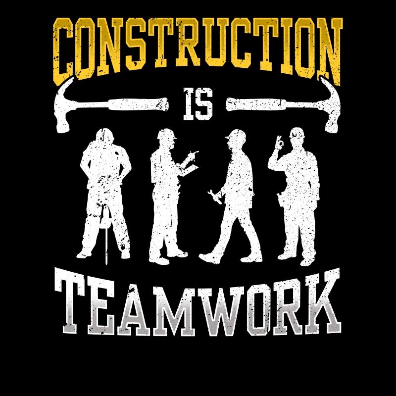 Les travaux de construction sont un travail d’équipe Travail d’équipe Construction Chantier de construction
