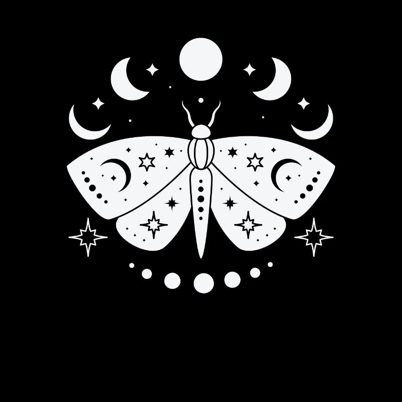 Papillon céleste mystique