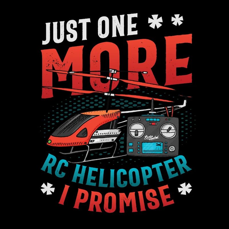 Un hélicoptère Rc de plus, je vous le promets.