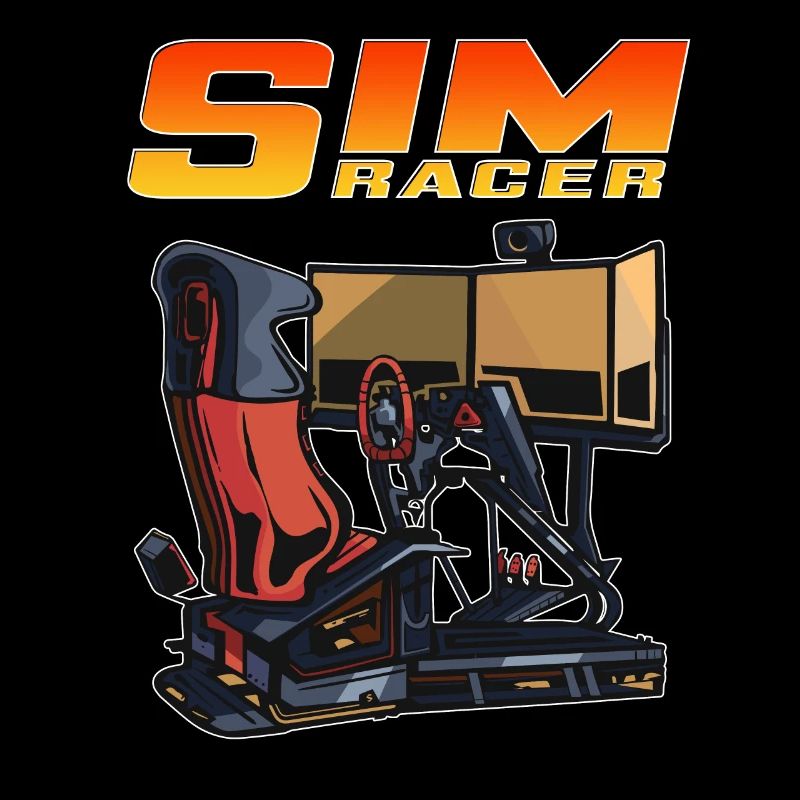 Sim Racer Driving Simulator Driver Gamer