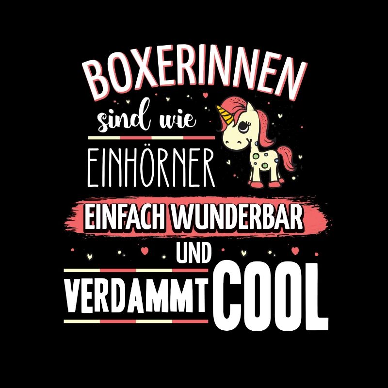 Boxerinnen sind wie Einhörner
