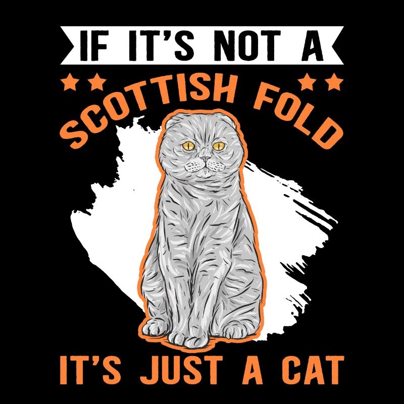 Scottish Folding Ear Cat Cat Owner Cadeau