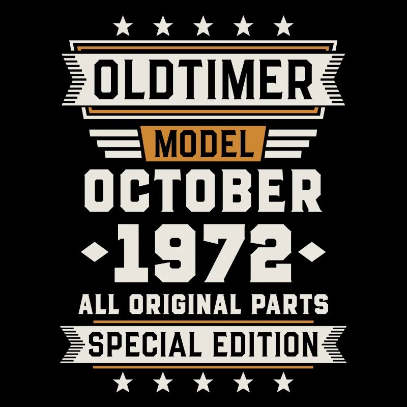 Oldtimer October 1972 Birthday Gift