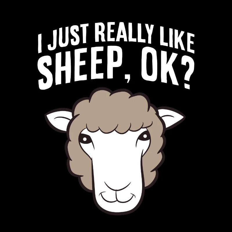 I Just Really Like Sheeps Ok? Lambs Cute Sheep