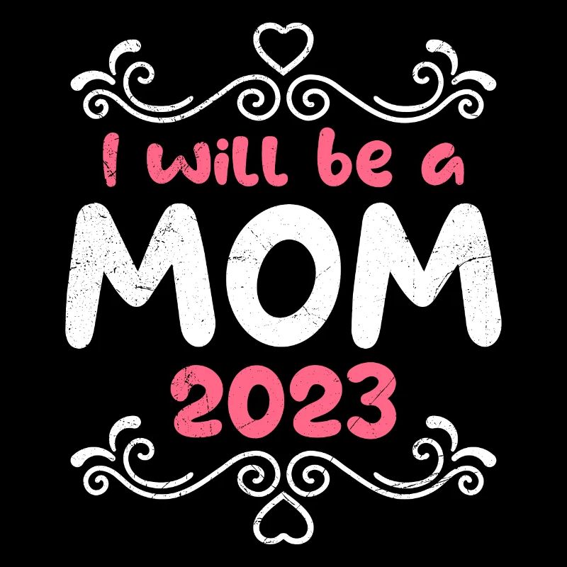 Mama 2023 Ich werde Mutter Mädchen Mama
