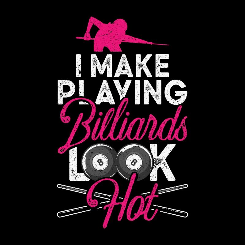Pocketologist Billard Pool Billard 8 Weiblicher