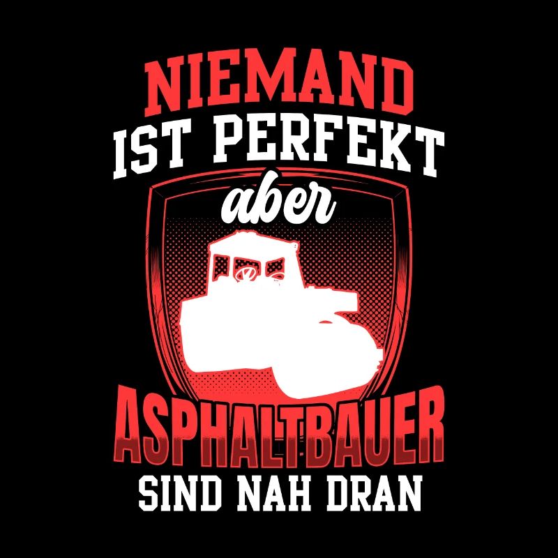 Asphaltbauer sind perfekt Asphaltierer