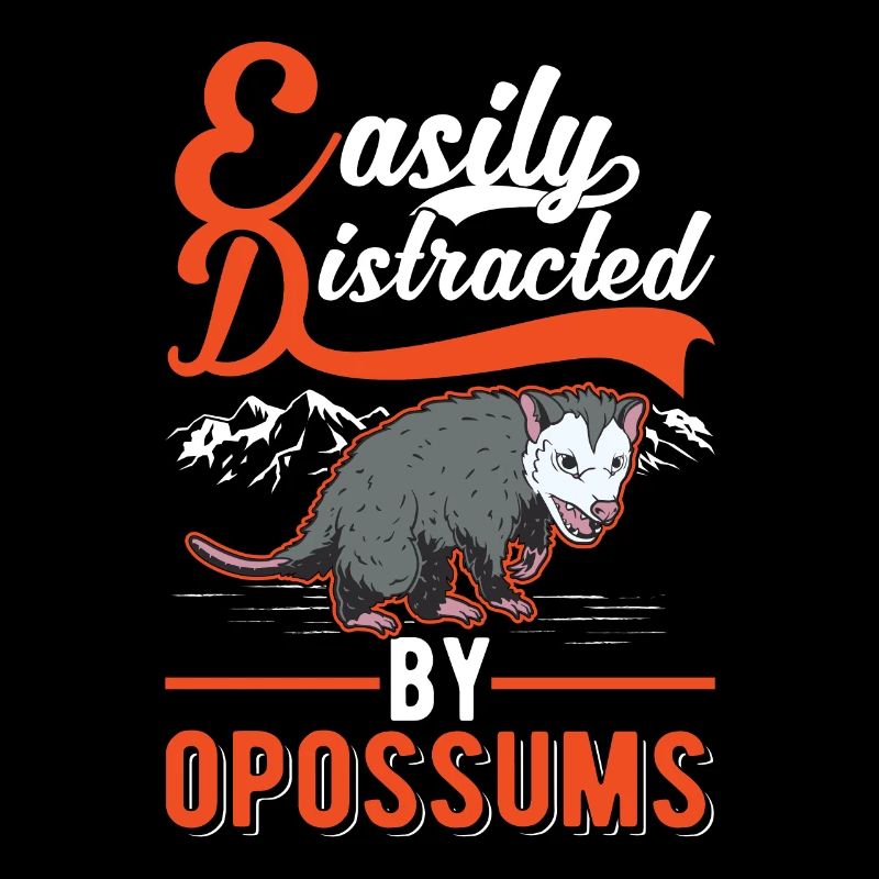 Facilement distrait par Opossums Possum Beutelratte