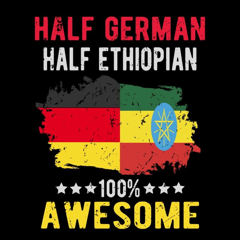 Half German Half Ethiopian